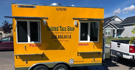 Custom Vinyl Lettering For Food Trailer Custom Vinyl Lettering For Food Trailer