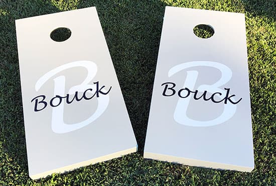 Custom Vinyl Lettering For Cornhole Boards Custom Vinyl Lettering For Cornhole Boards