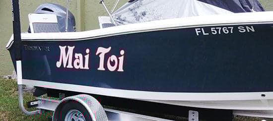 Custom Vinyl Lettering For Boat Name Custom Vinyl Lettering For Boat Name