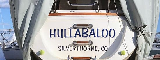 Custom Vinyl Boat Name Custom Vinyl Boat Name