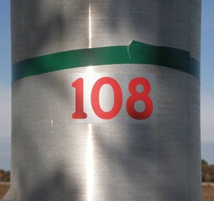 Custom decals on a lightpost Custom decals on a lightpost
