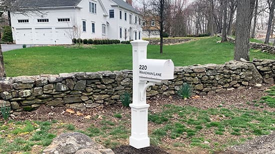 Custom Vinyl Mailbox Decal