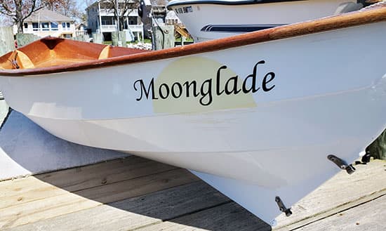 Custom Vinyl Boat Decal