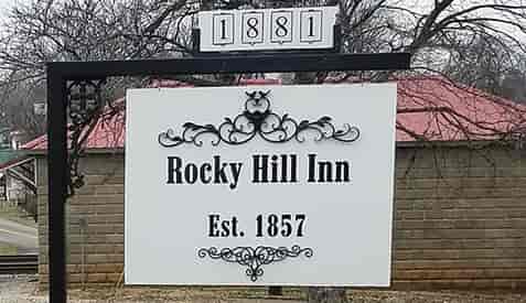 Submitted by: Jim Marshall, Rocky Hill Inn, Rocky Hill, KY 42163 Custom Vinyl Sign Decal