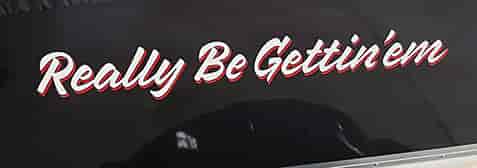 Submitted by: Jennie Walker, Clio, MI Custom Vinyl Boat Name