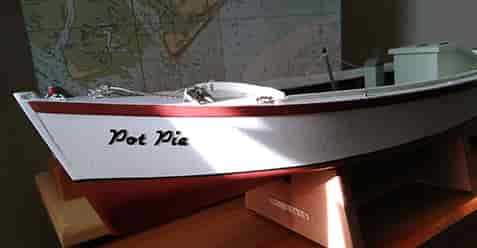 Submitted by: Anonymous, Some-City, USA - Font used: Airstream Custom Vinyl Model Boat Name