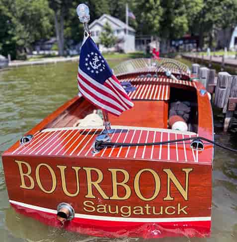 Custom Vinyl Boat Name