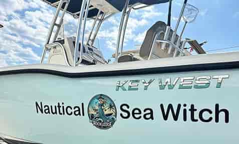 Submitted by: Anthony T, Rockledge FL, USA Custom Vinyl Boat Name