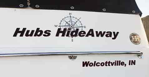 Custom Vinyl Boat Name
