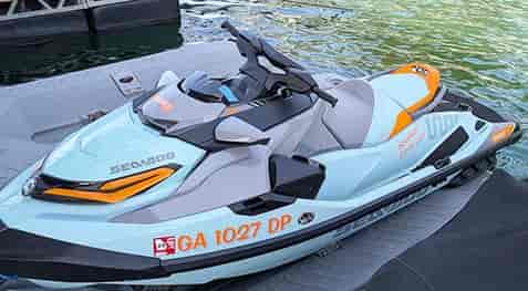 Submitted by: Lake Lanier, GA Custom Vinyl JetSki Decals