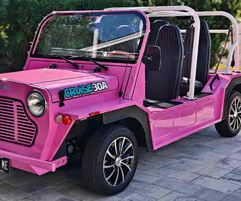 Custom Vinyl Moke Lettering