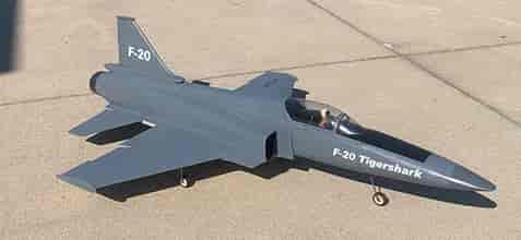 Custom Vinyl Model Airplane Lettering