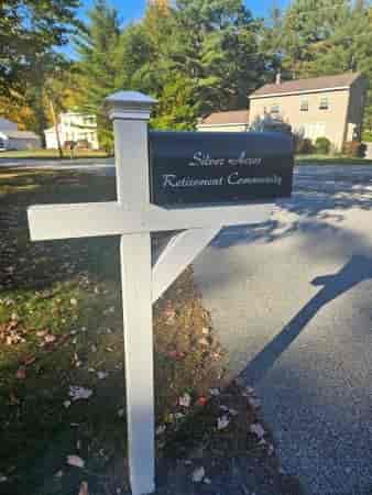 Submitted by: Jim Davis, Lisbon Maine - Font used: Diskus Custom silver mailbox lettering