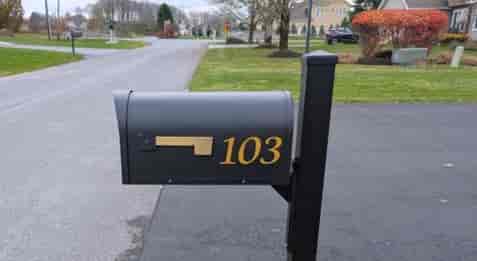 Submitted by: Dave, NY, USA Custom Mailbox Number
