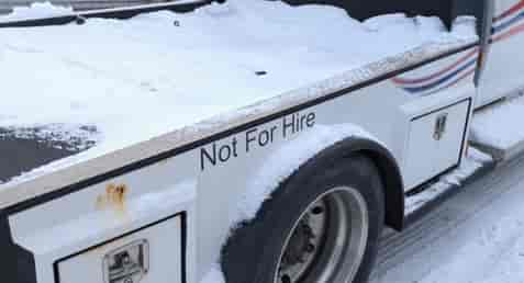 Submitted by: - Font used: Arial Custom Vinyl Lettering on a Truck
