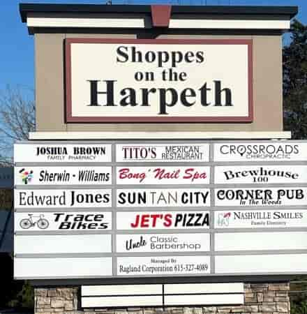 Submitted by: JesseT, Nashville, TN Lettering for a monument sign