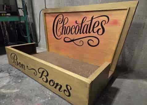 Submitted by: Carla Chaffin, Columbus, Ohio Custom Lettering