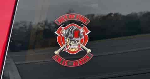 Custom Vinyl Vehicle Sticker