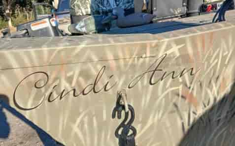 Custom Vinyl Boat Name