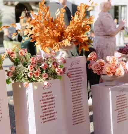 Custom Vinyl Lettering For Wedding Signs