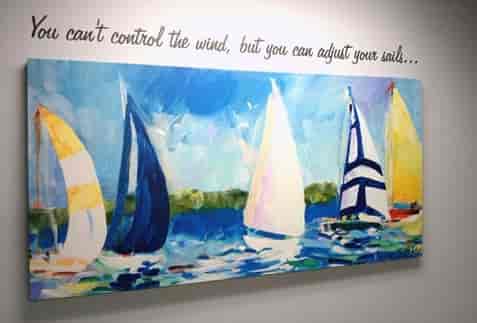 Custom Vinyl Wall Lettering