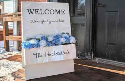 Custom Vinyl Sign Lettering