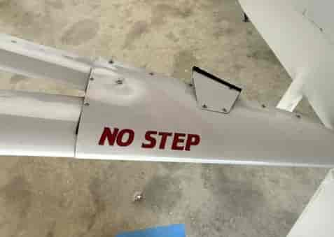 Submitted by: Scott, North Carolina, USA Custom Vinyl Lettering For Airplane