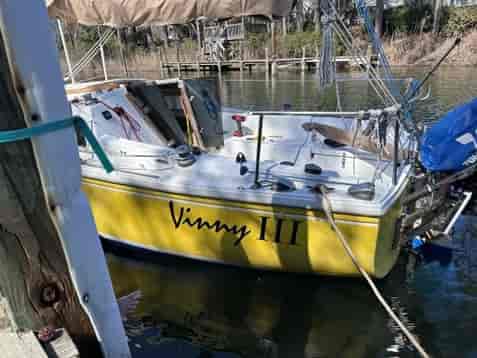 Custom Vinyl Boat Name