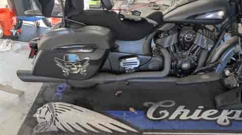 Submitted by: Doc with Military Veterans MC in Las Vegas. Custom Motorcycle Graphic