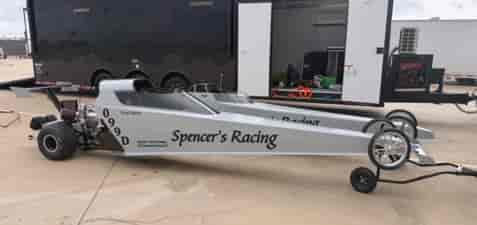 Custom Vinyl Lettering for Race Car