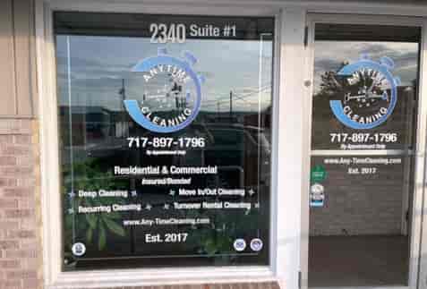 Custom Vinyl Window Lettering