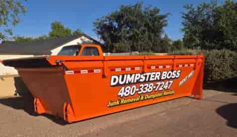 Custom Vinyl Lettering for Dumpsters