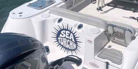 Custom Vinyl Boat Name