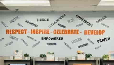 Submitted by: April Moss, Little Rock, AR Custom Vinyl Wall Text