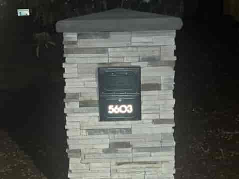 Custom Vinyl Mailbox Number