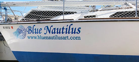 Custom Vinyl Boat Lettering Custom Vinyl Boat Lettering