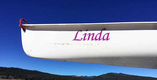 Custom Vinyl Kayak Name Custom Vinyl Kayak Name