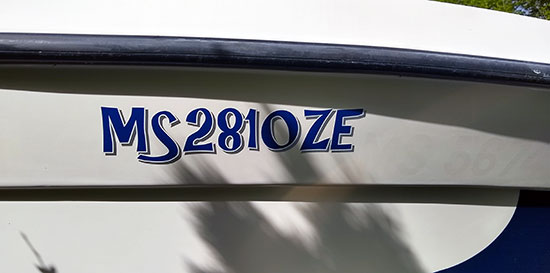 Custom Vinyl Boat Registration Numbers Custom Vinyl Boat Registration Numbers