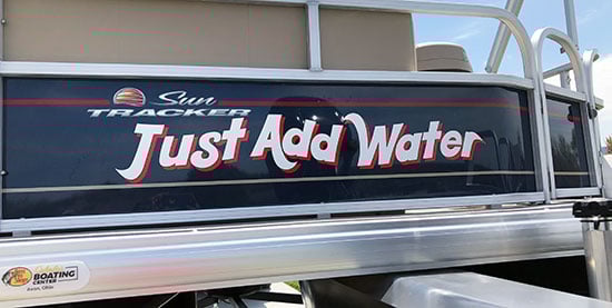 Custom Vinyl Boat Name Custom Vinyl Boat Name