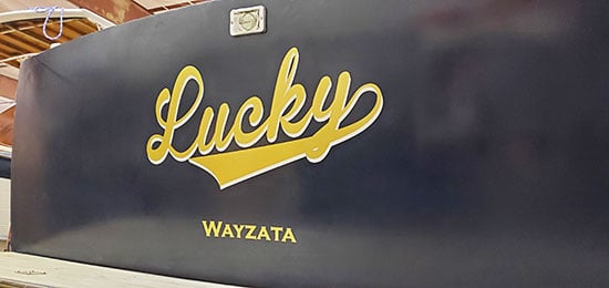 Custom Vinyl Decal For Boat Name Custom Vinyl Decal For Boat Name