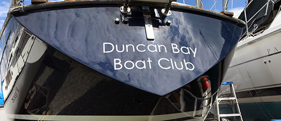Custom Vinyl Boat Name Custom Vinyl Boat Name