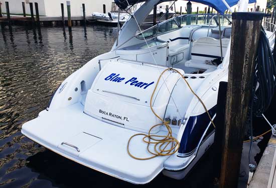 Boat Vinyl Lettering Boat Vinyl Lettering