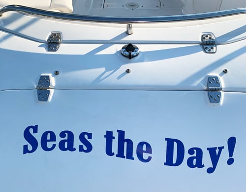 Boat Vinyl Letters Boat Vinyl Letters