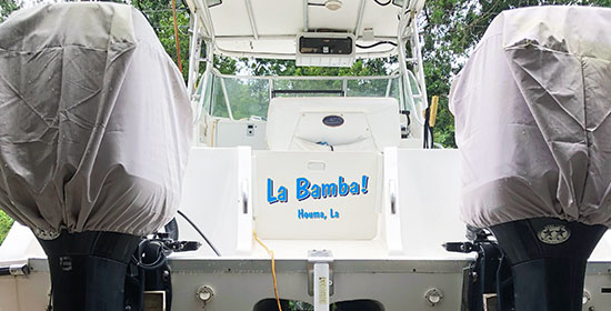 Custom Vinyl Boat Name Custom Vinyl Boat Name