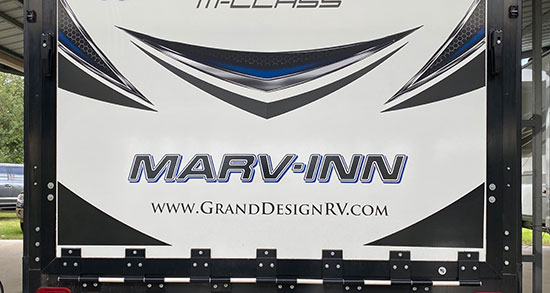 Custom Vinyl RV Lettering Custom Vinyl RV Lettering
