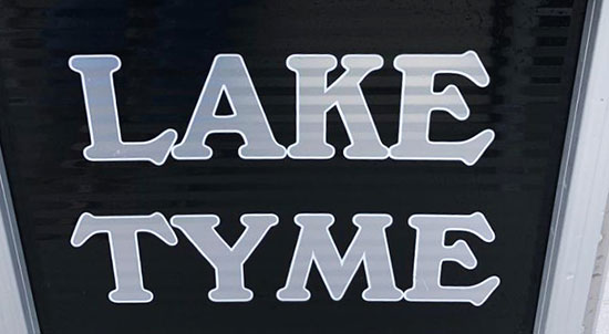 Custom Vinyl Boat Name Custom Vinyl Boat Name