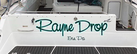 Custom Vinyl Lettering For Boat Name Custom Vinyl Lettering For Boat Name