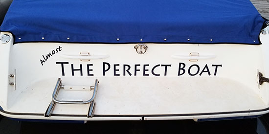 Custom Vinyl Boat Name Custom Vinyl Boat Name