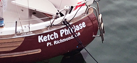 Custom Vinyl Boat Lettering Custom Vinyl Boat Lettering