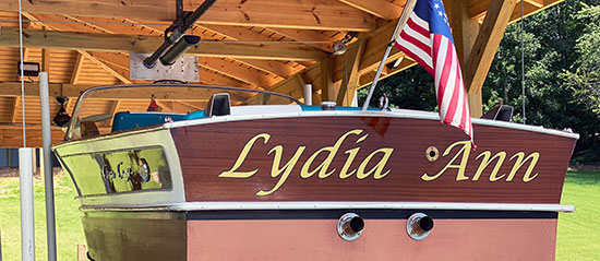 Custom Vinyl Boat Name Custom Vinyl Boat Name